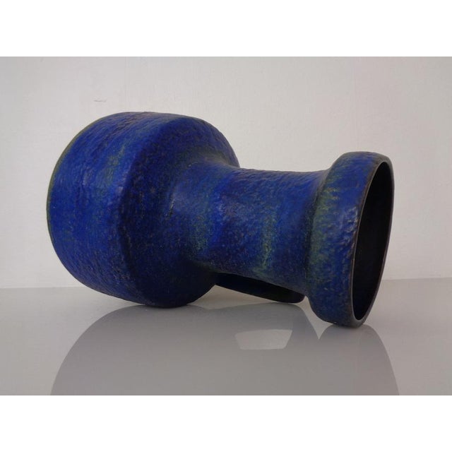 Large Majolika Ceramic 7317 Floor Vase by Fridegart Glatzle for Karlsruher Majolika, Germany, 1970s For Sale - Image 13 of 18