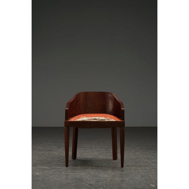 1930s Art Deco Accent Chair, 1930s For Sale - Image 5 of 14