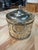 Silver Vintage Silver-Plated Woven Metal Ice Bucket With Lid For Sale - Image 8 of 9