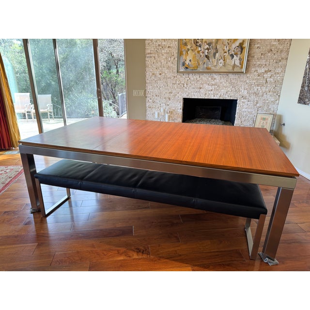 Fusion Billiard/Dinning/Conference Table by Aramith, Belgium - Set of 8 For Sale - Image 9 of 12