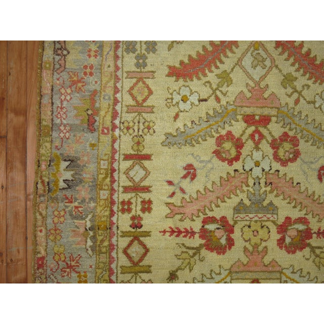 Turkish Turkish Antique Kula Rug - 4'5" x 6'10" For Sale - Image 3 of 7