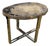 Andrianna Shamaris Petrified Wood Slab Side Table For Sale