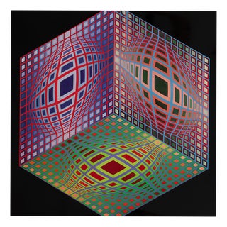 Victor Vasarely, TEST 2, Photogravure For Sale