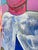Monumental Mixed Media Painting by Mexican Artist Jesus Tellosa, Signed & Dated For Sale - Image 9 of 18