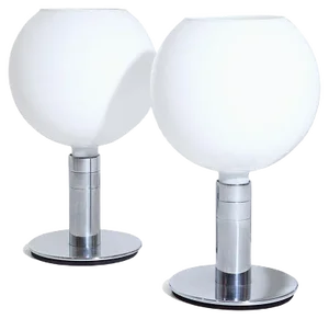 Italian Model AM / AS Table Lamps by Franco Albini & Franca Helg for Sirrah, 1968, Set of 2