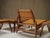 Brown Vintage Hunting Chairs by Heinz Heger for PGH, 1960s, Set of 4 For Sale - Image 8 of 18
