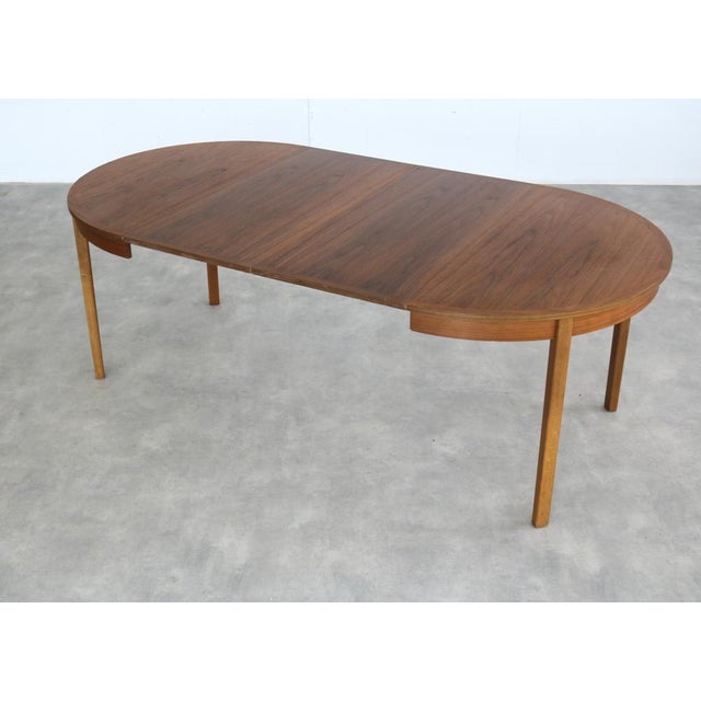 Vintage Swedish Extendable Dining Table, 1960s For Sale - Image 13 of 13