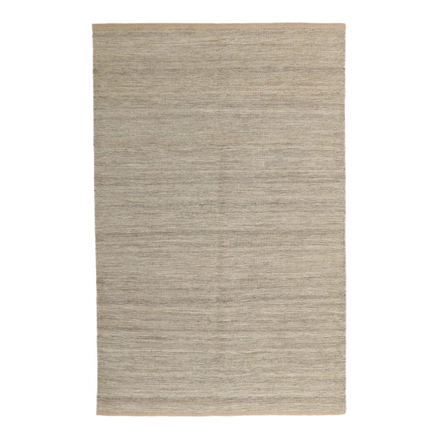 Swedish Inspired Kilim Rug - 05'01 X 08'00 For Sale