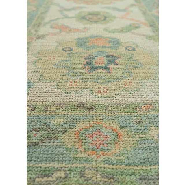Turkish Turkish Oushak Rug 2'3" x 5'9" #20220 For Sale - Image 3 of 8