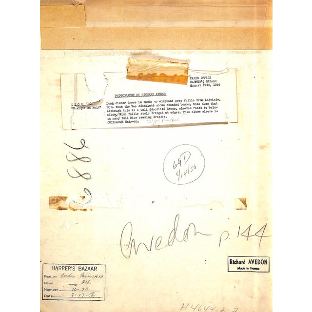 "Richard Avedon Made in France" 2001 Thurman, Judith [Text By] For Sale - Image 9 of 12