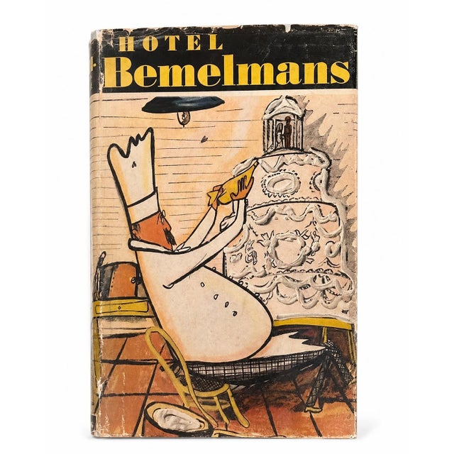 Beige Hotel Bemelmans by Ludwig Bemelmans 1946 Hardcover Book For Sale - Image 8 of 10
