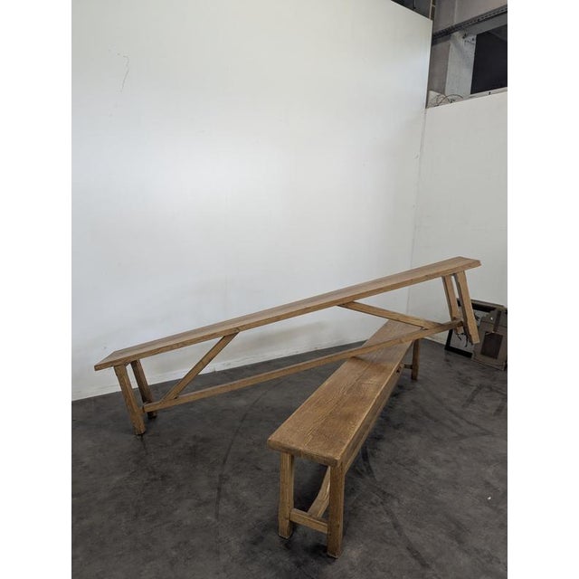 Benches in Oak, Set of 2, in Very Good conditions.