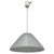 Vintage Space Age White Textured Glass Pendant Lamp, 1970s For Sale - Image 11 of 11