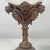 Italian Cup with Glass Hemisphere and Decorated Wood Stem, 1890s For Sale - Image 16 of 18