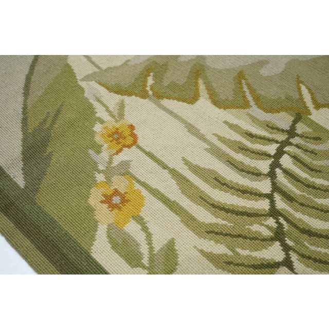 French Aubusson Design Rug 8'0" X 10'0". For Sale - Image 4 of 9