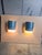 Off-white Custom Made a Pair of Color Wall Sconces. W For Sale - Image 8 of 8