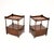 Antique Georgian Style Side Tables, 1950, Set of 2 For Sale - Image 3 of 11