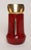 Aldo Tura 1950s Italian Modernist Pitcher in Brass and Dyed Red Goatskin by Aldo Tura For Sale - Image 4 of 18