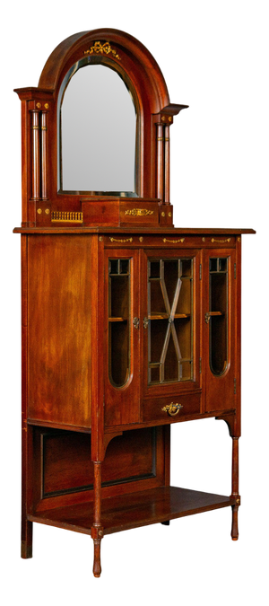 Vinrage Brown Wooden Cabinet