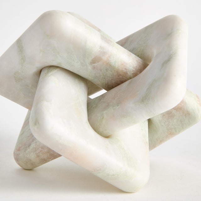 Kenneth Ludwig Chicago Jarvis Marble Knot Sculpture For Sale - Image 4 of 4