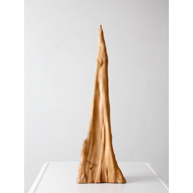 Natural Sculptural Wood Form For Sale - Image 6 of 11