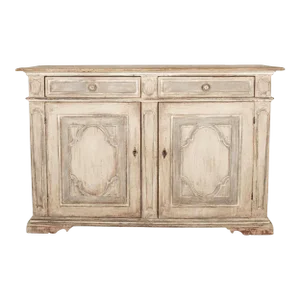 18th Century Tuscan Painted Credenza From Italy