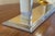 Karl Springer Tabletop Vanity Mirror in Nickel and Brass Circa 1980s For Sale - Image 10 of 12