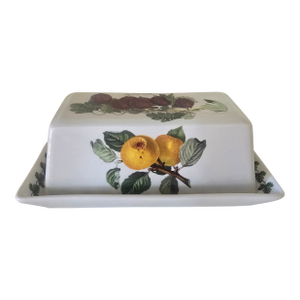 Vintage Portmeirion Pomoma Porcelain Covered Butter Dish