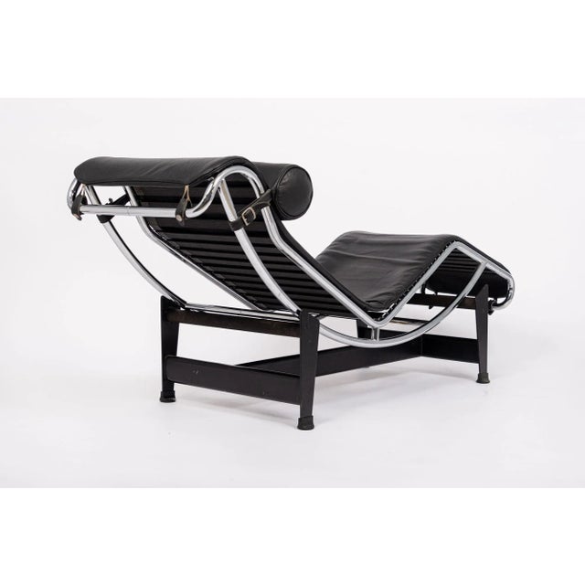 Early 21st Century Vintage Cassina Lc4 Chaise Lounge Chair by Le Corbusier, 1984 For Sale - Image 5 of 11