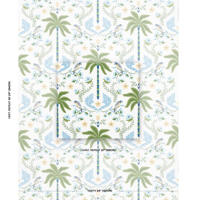 Based on hand-drawn artwork, Island Palm Indoor/Outdoor never fails to charm with its stylized flora and fauna. Printed on...