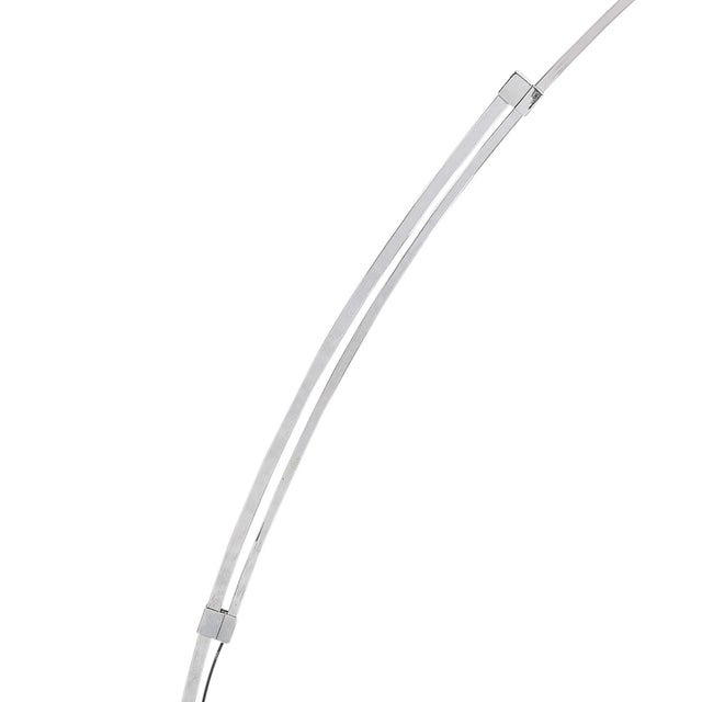 Mid-Century Modern Mid-Century Modernist Extendable Arching Floor Lamp in Polished Chrome For Sale - Image 3 of 12