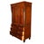 Antique 19thC Flame Mahogany Georgian Regency English Linen Press Chest 1800 For Sale - Image 11 of 16