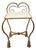 Vintage Regency Vanity Stool For Sale