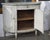 Pair of Large Antique French Louis XVI Style Painted Demi-Lune Buffets, 1900s For Sale - Image 9 of 18