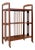 Art Deco Magazine Rack on Casters For Sale