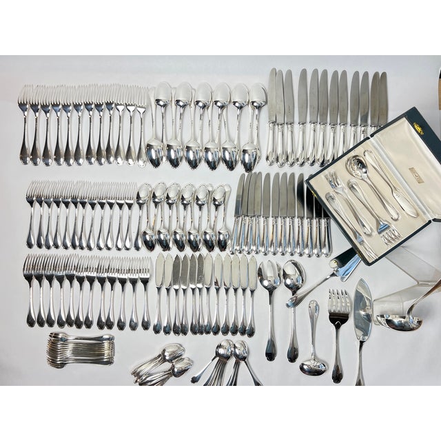Vintage Cutlery Set from Christofle, 1960s, Set of 144 For Sale - Image 3 of 18