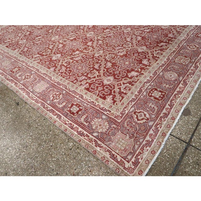 Rose Galerie Shabab Collection Mid-20th Century Handmade Turkish Anatolian Accent Rug For Sale - Image 8 of 10