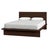Halmstad Wood Platform Queen Bed, Brown For Sale - Image 9 of 9