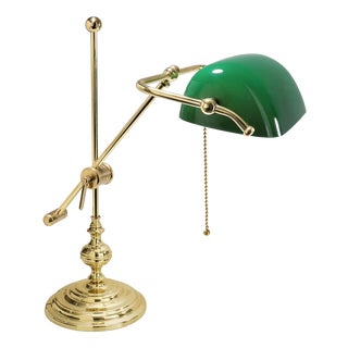 Brass Ministerial Table Lamp by AZ Home For Sale