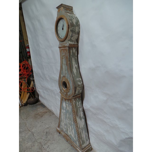 Mora Clock 100% Original Paint Swedish Rare For Sale - Image 12 of 12