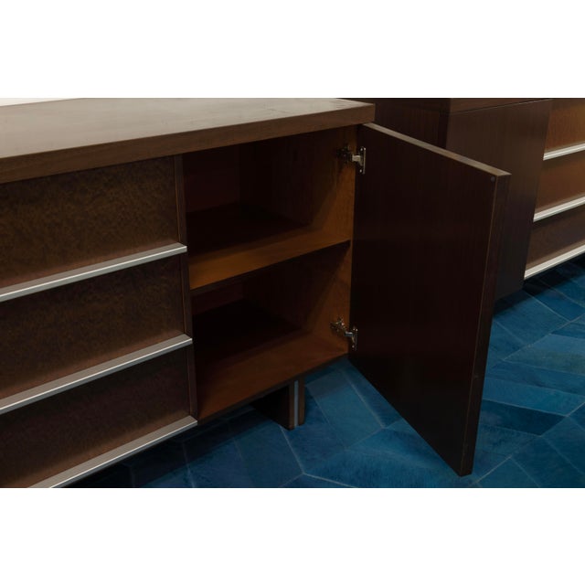 Excelsior Designs Made in Italy Pair of Credenzas With Drawers For Sale In Detroit - Image 6 of 8