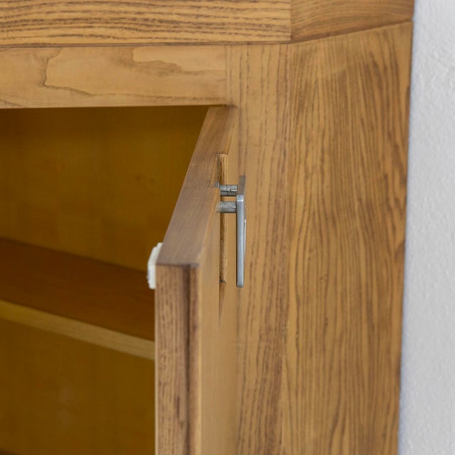 1950s Italian Ash Corner Furniture, 1950s, Set of 2 For Sale - Image 5 of 9