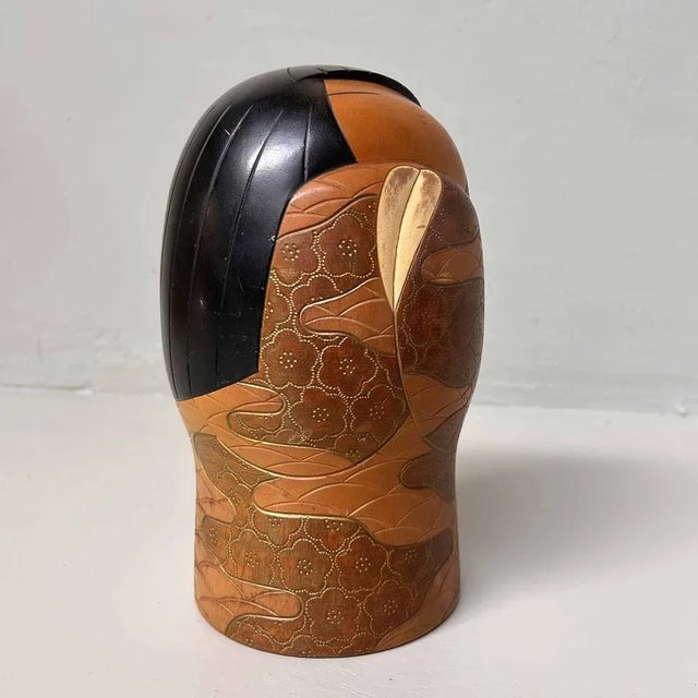 Vintage Sosaku Kokeshi by Yoshida Takashi, Japan, 1960s For Sale - Image 6 of 12