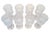 Durand Vintage French Crystal Wine Glasses, Set of Eight For Sale - Image 4 of 5