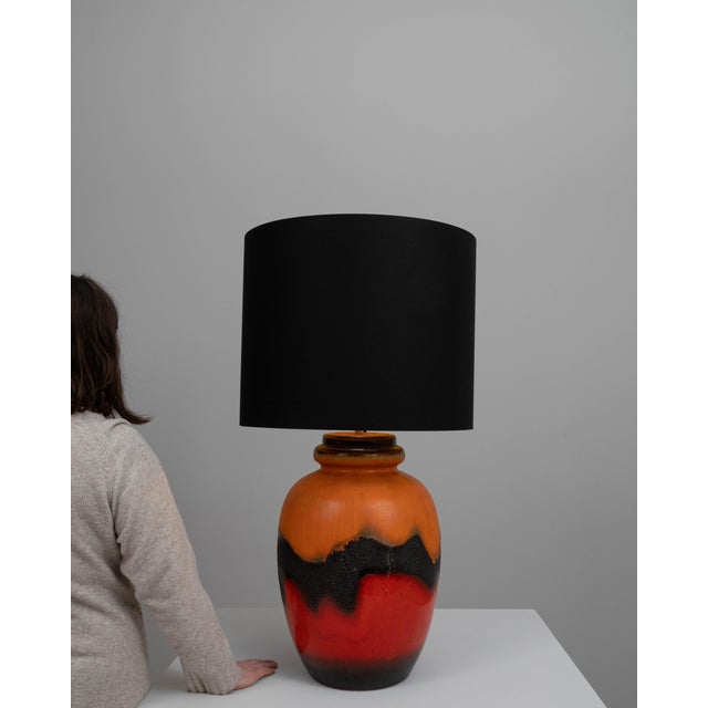 20th Century German Ceramic Table Lamp For Sale - Image 17 of 18