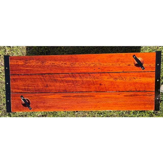 Liberty ship hatch tables are unique pieces of maritime history repurposed into functional furniture, typically as coffee,...