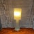 1970s Vintage Modern Resin Table Lamp For Sale - Image 4 of 7