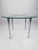Late 20th Century Mid-Century Round Top Glass Coffee Table For Sale - Image 5 of 7