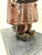 Metal Mid 20th Century Chinoiserie Cast Bronze Figural Table Lamp For Sale - Image 7 of 11