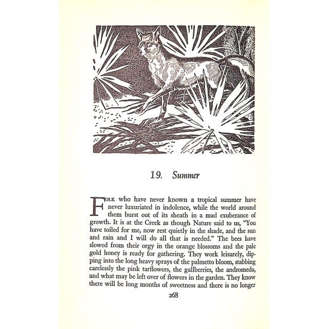 1940s "Cross Creek: The Story of the Yearling Country and Its People" 1942 Rawlings, Marjorie Kinnan For Sale - Image 5 of 9